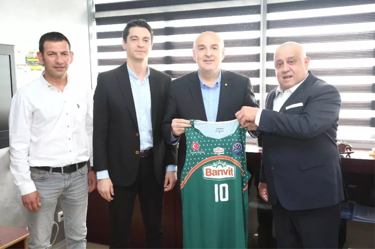 Banvit Bk Yönetimi Bandırma Belediye Başkan Yardımcılarını Ziyaret Etti