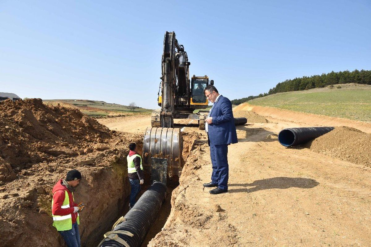 Başkan Çatal, Taşköprü Osb\'de İncelemelerde Bulundu