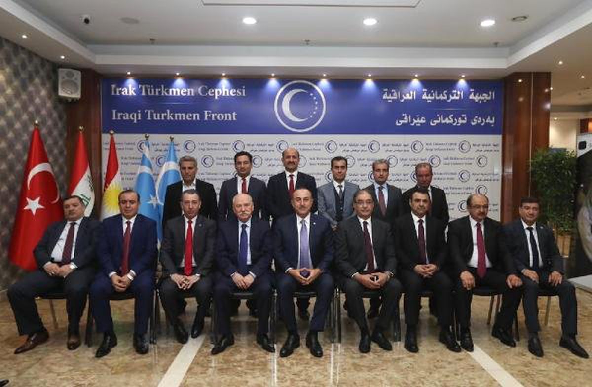 Çavuşoğlu, Erbil\'de Irak Türkmen Cephesi Yetkilileri ve Siyasilerle Görüştü