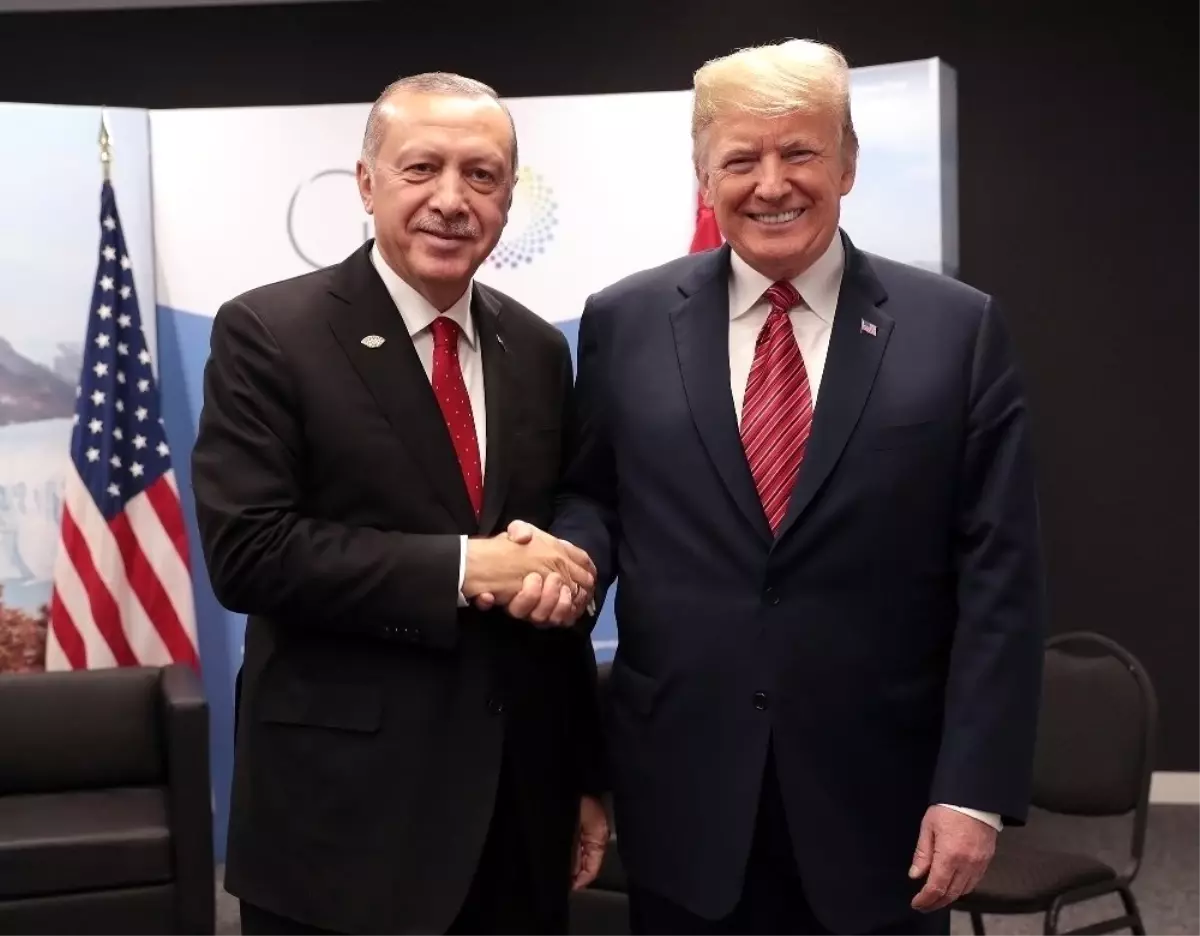 Cumhurbaşkanı Erdoğan, Trump ile Görüştü