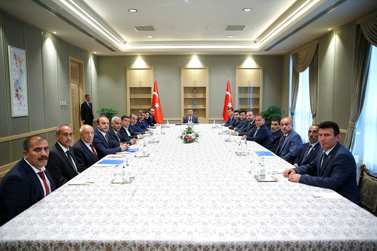 Cumhurbaşkanı Yardımcısı Oktay\'ın Kabulü