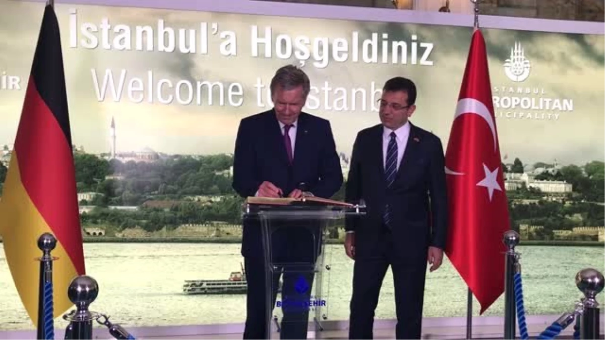 Eski Almanya Cumhurbaşkanı Wulff\'tan İbb\'ye Ziyaret - İstanbul