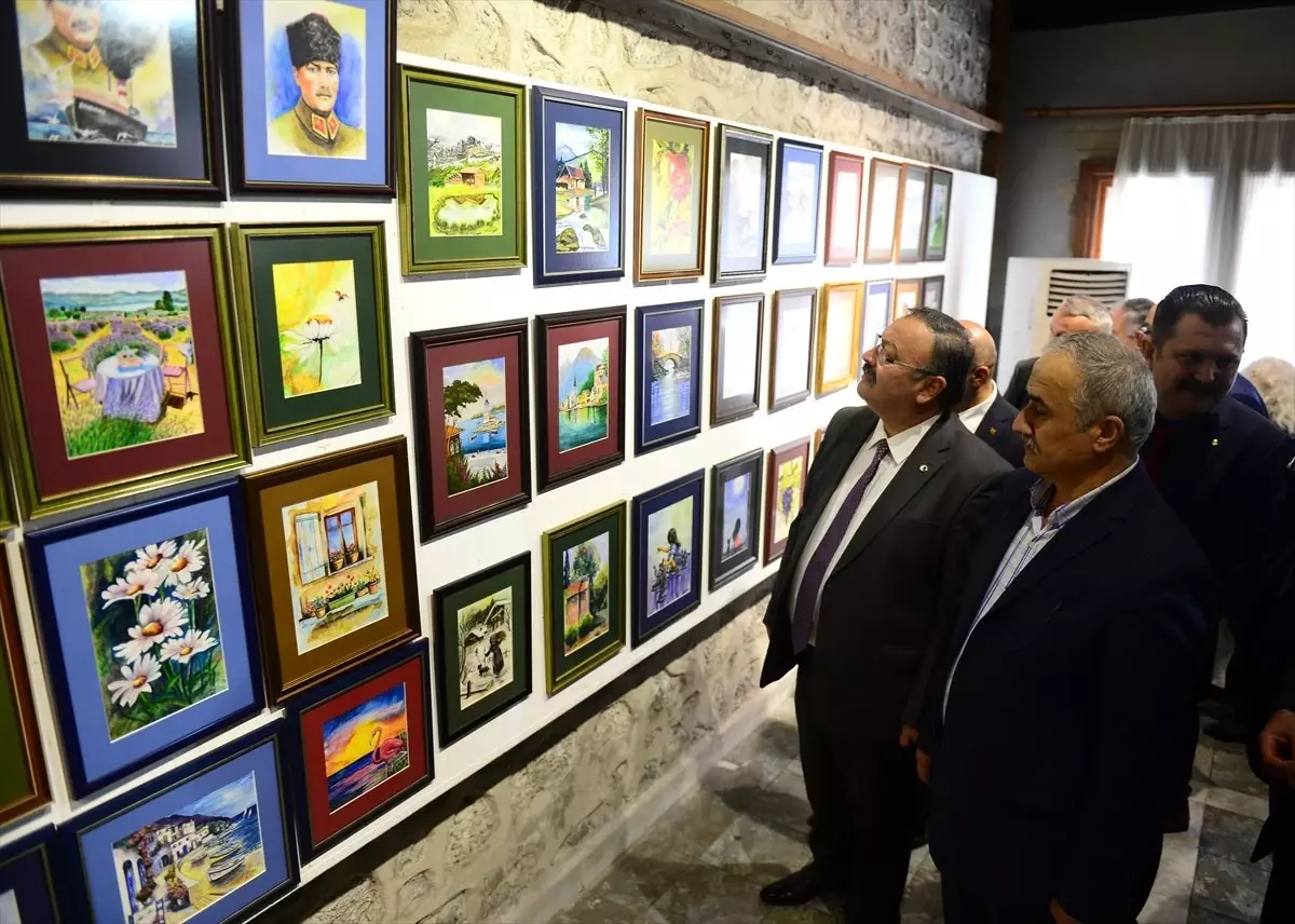 Giresun\'da Yağlı Boya Resim Sergisi Açıldı