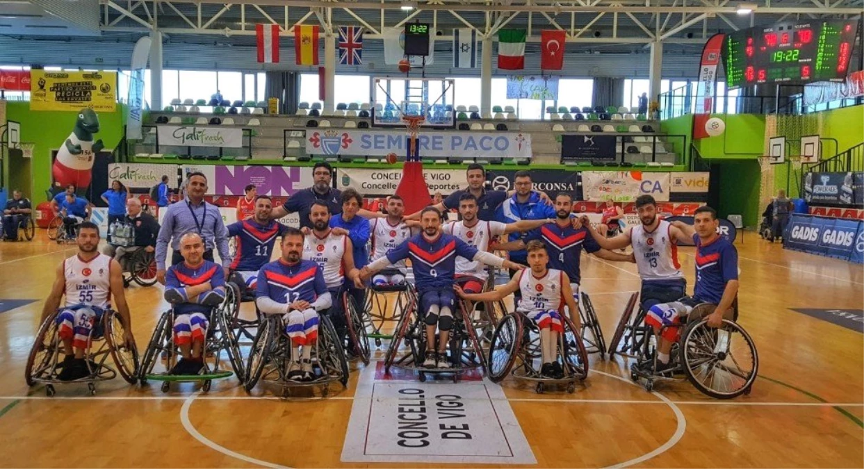 İzmir Tekerlekli Sandalye Basketbol Takımı Avrupa 3.\'sü Oldu