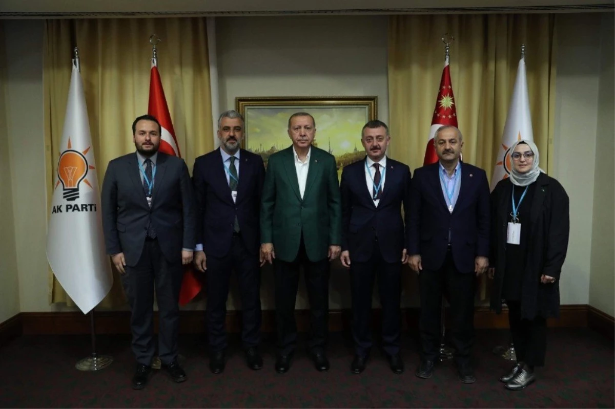 Kocaeli Heyeti Cumhurbaşkanı Erdoğan ile Bir Araya Geldi