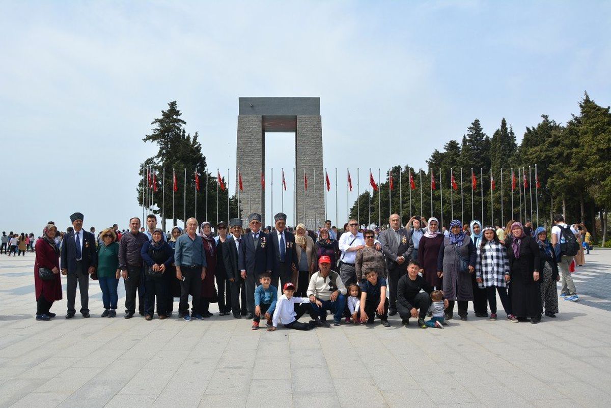 Korkutelili Gaziler Çanakkale\'yi Gezdi