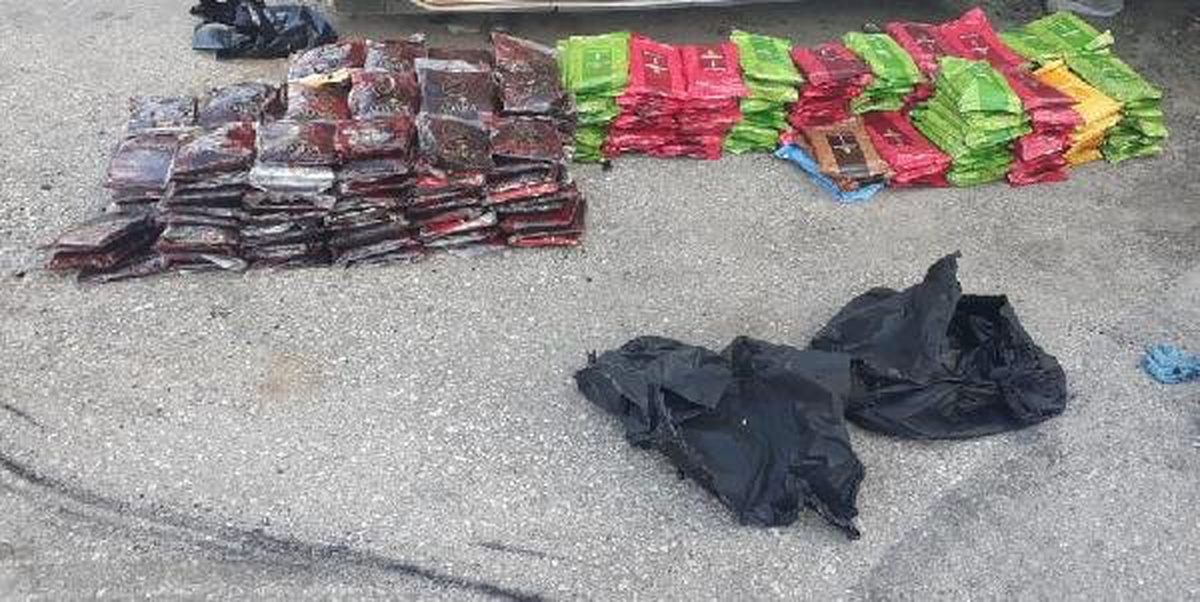 Mangal Kömürü Arasına Gizlenen Nargile Tütününü, \'Tirkayi\' Buldu