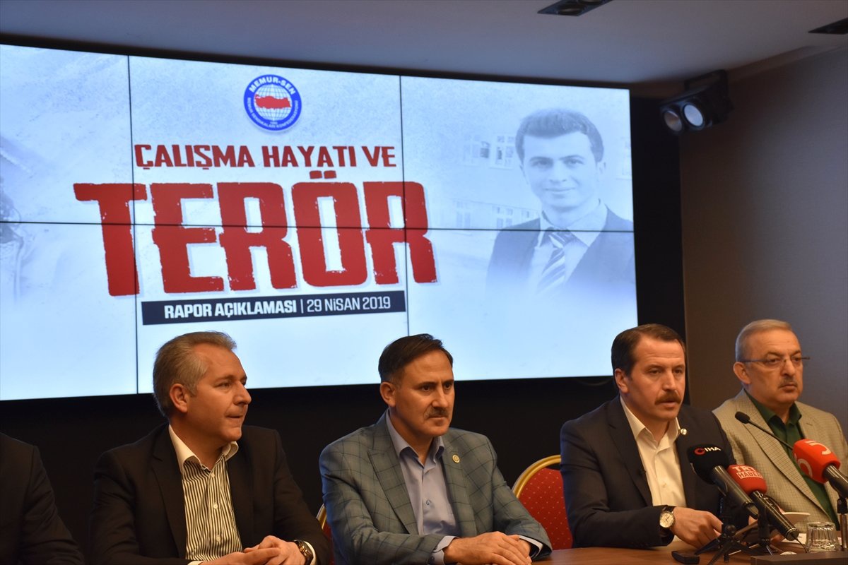 Memur-Sen\'in "Terörün Çalışma Hayatına Etkileri" Raporu Açıklandı