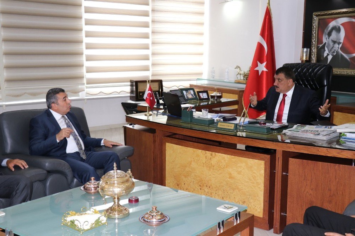 Mtb\' Den Başkan Gürkan\'a Hayırlı Olsun Ziyareti