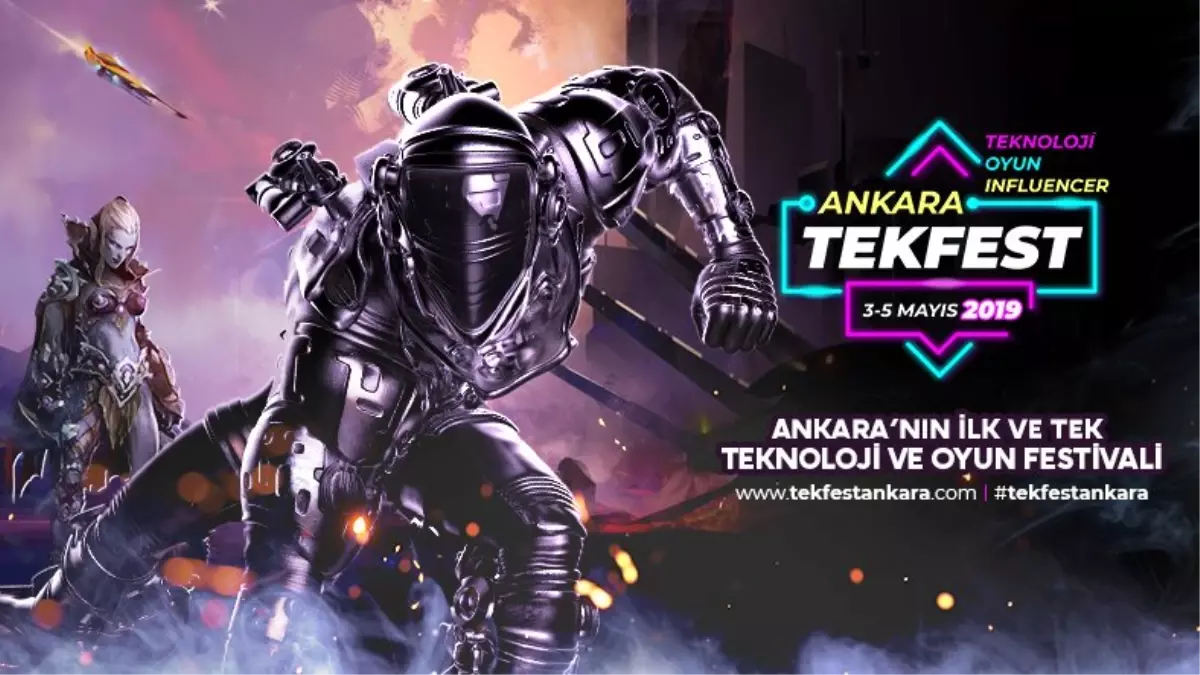 Tekfest Ankara Oyun ve Teknoloji Festivali\'ne Sayılı Günler Kaldı