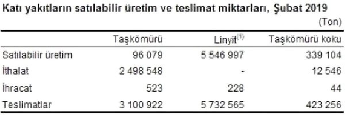 Termik Santrallerde Şubat\'ta 6.98 Milyon Ton Kömür Yakıldı