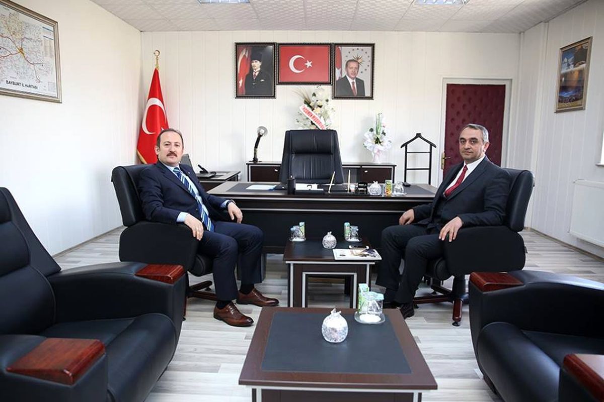 Vali Pehlivan, İl Genel Meclis Başkanı Süleyman Ağın\'ı Ziyaret Etti