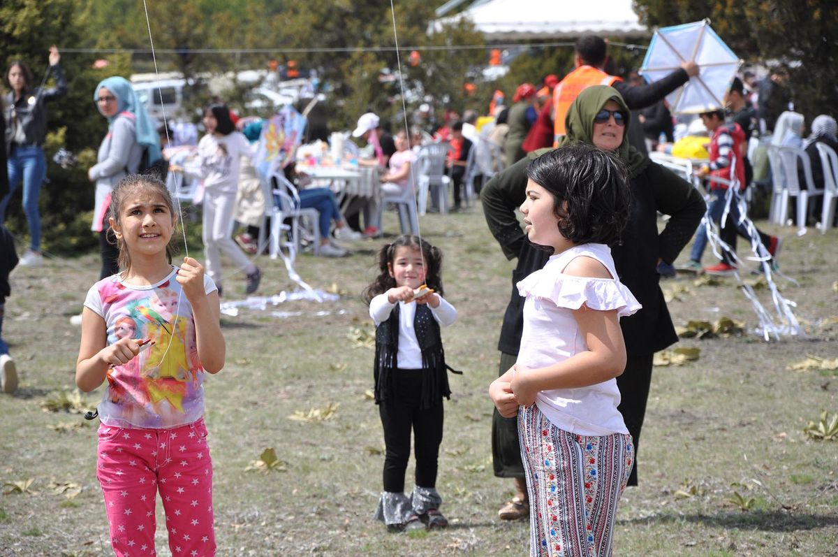 Yahşihan\'da Uçurtma Şenliği