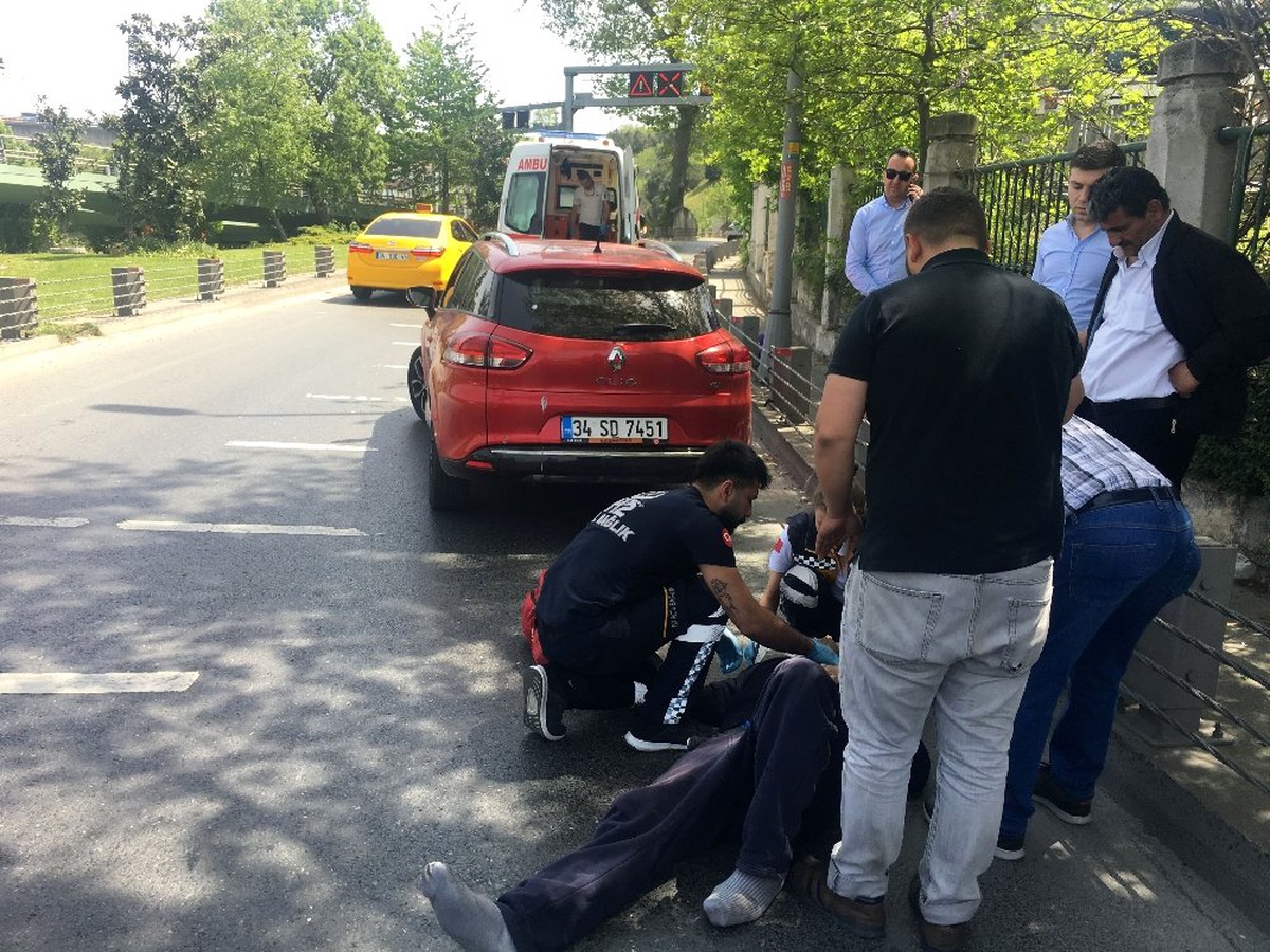 Yola Fırlayan Yaşlı Adam Ölümden Döndü