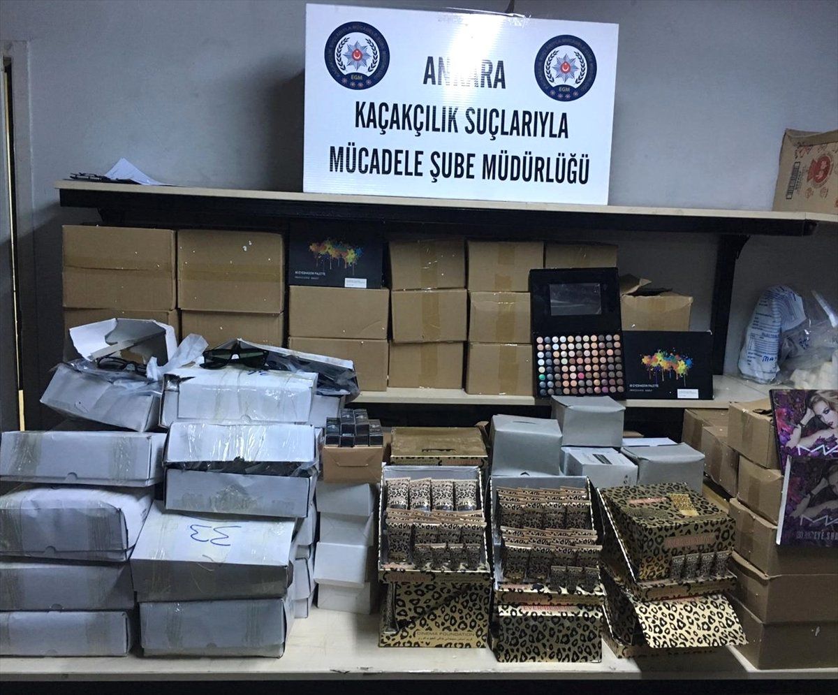 Başkentte Kaçakçılık Operasyonu