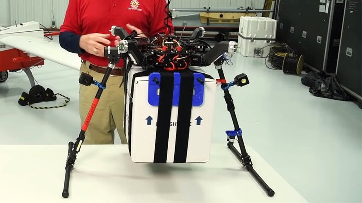 Bir Hastaya Acilen Nakledilmesi Gereken Böbrek, Drone ile Ulaştırıldı