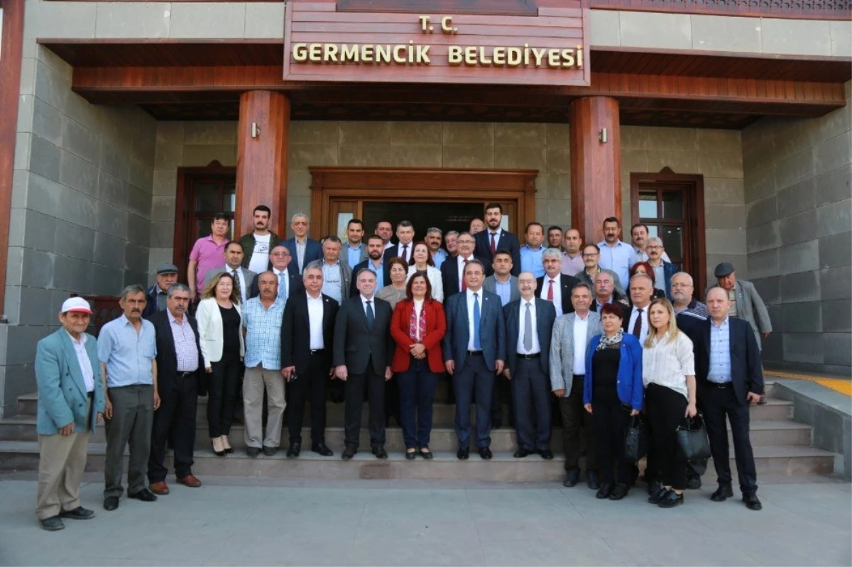 Çerçioğlu ve CHP Heyetinden Başkan Öndeş\'e Tebrik Ziyareti