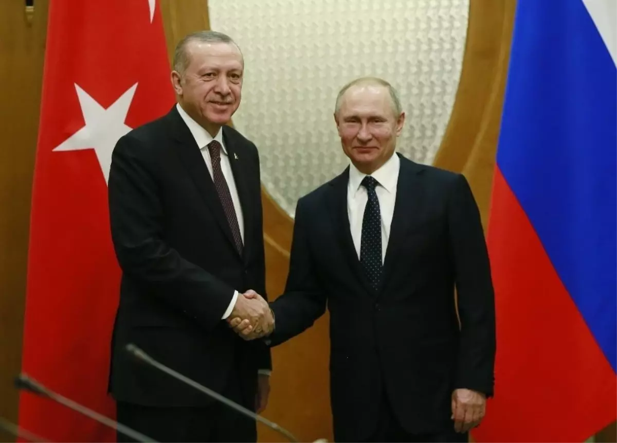 Cumhurbaşkanı Erdoğan, Rusya Devlet Başkanı Putin ile Görüştü