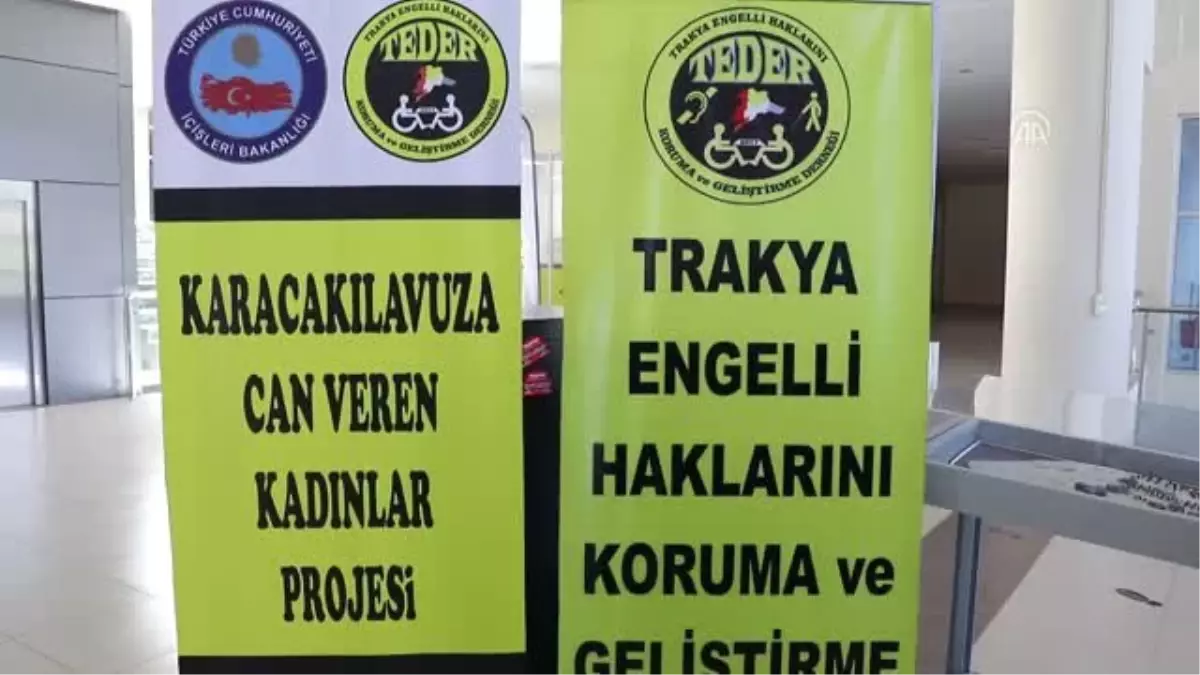 Eski Çuvallardan Sökülen İplerle Dokunan Halı ve Kilimler Sergilendi - Tekirdağ