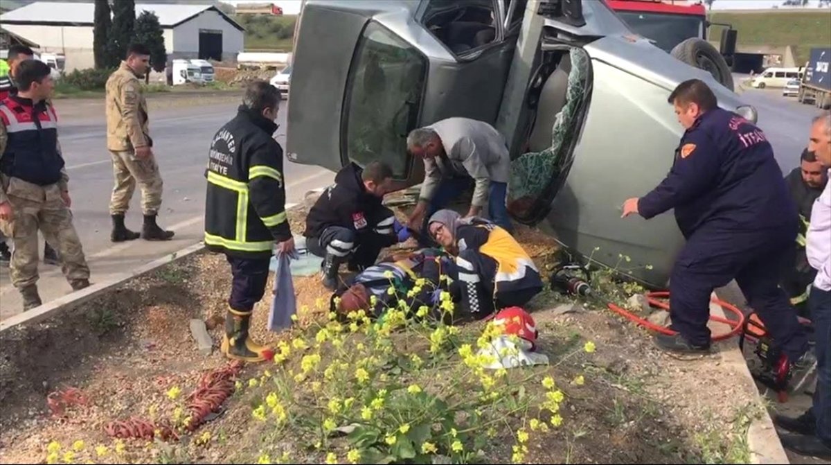 Gaziantep\'te Trafik Kazası: 1 Yaralı