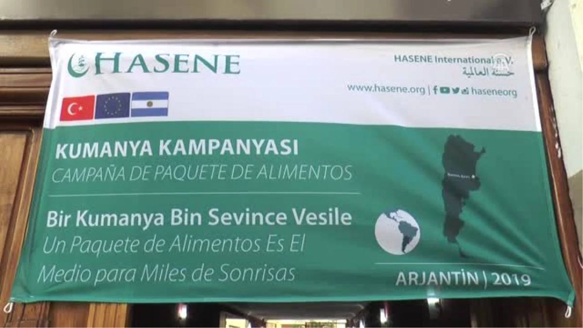 Hasene Derneğinden Arjantin\'de Ramazan Yardımı