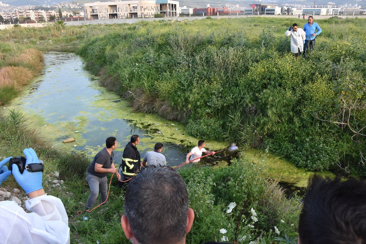 Hatay\'da Su Kanalında Ceset Bulundu
