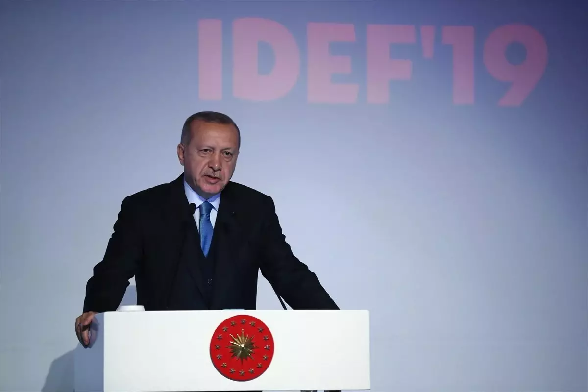 İdef 2019 Fuarı Açılış Töreni