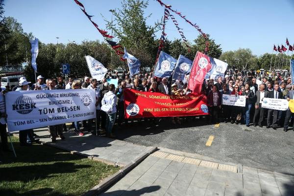 İmamoğlu İbb Çalışanlarının 1 Mayıs\'ını Kutladı