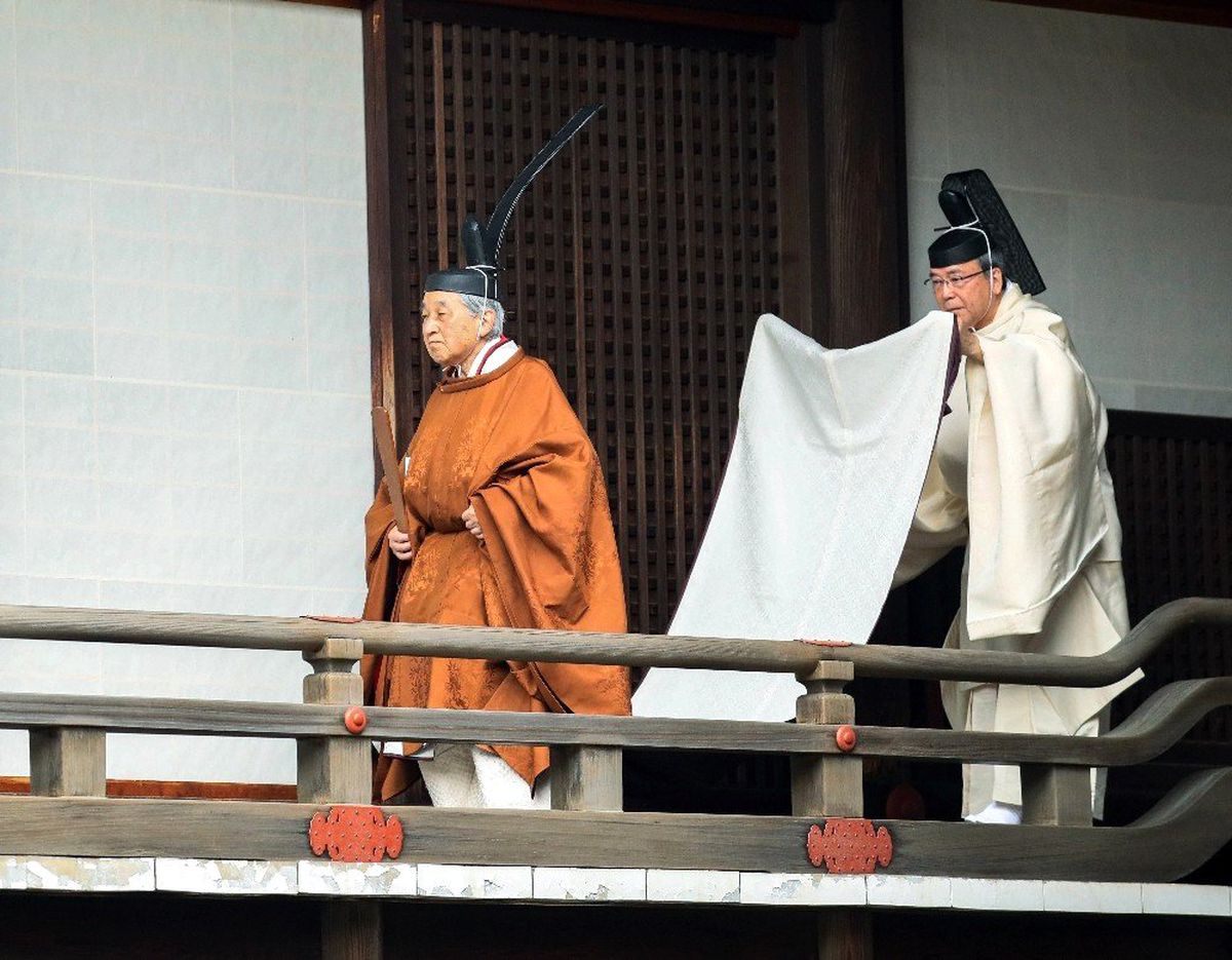 Japon İmparatoru Akihito Tahtını Devretti