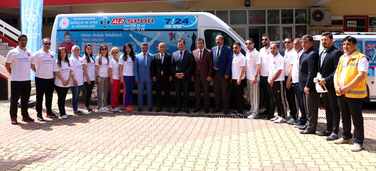 Kahramanmaraş\'ta "Alo Spor Projesi" Başladı