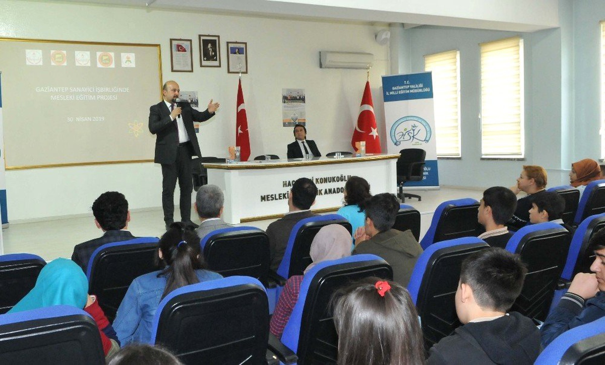 Lise Öğrencilerine Gasimep Projesi Anlatıldı
