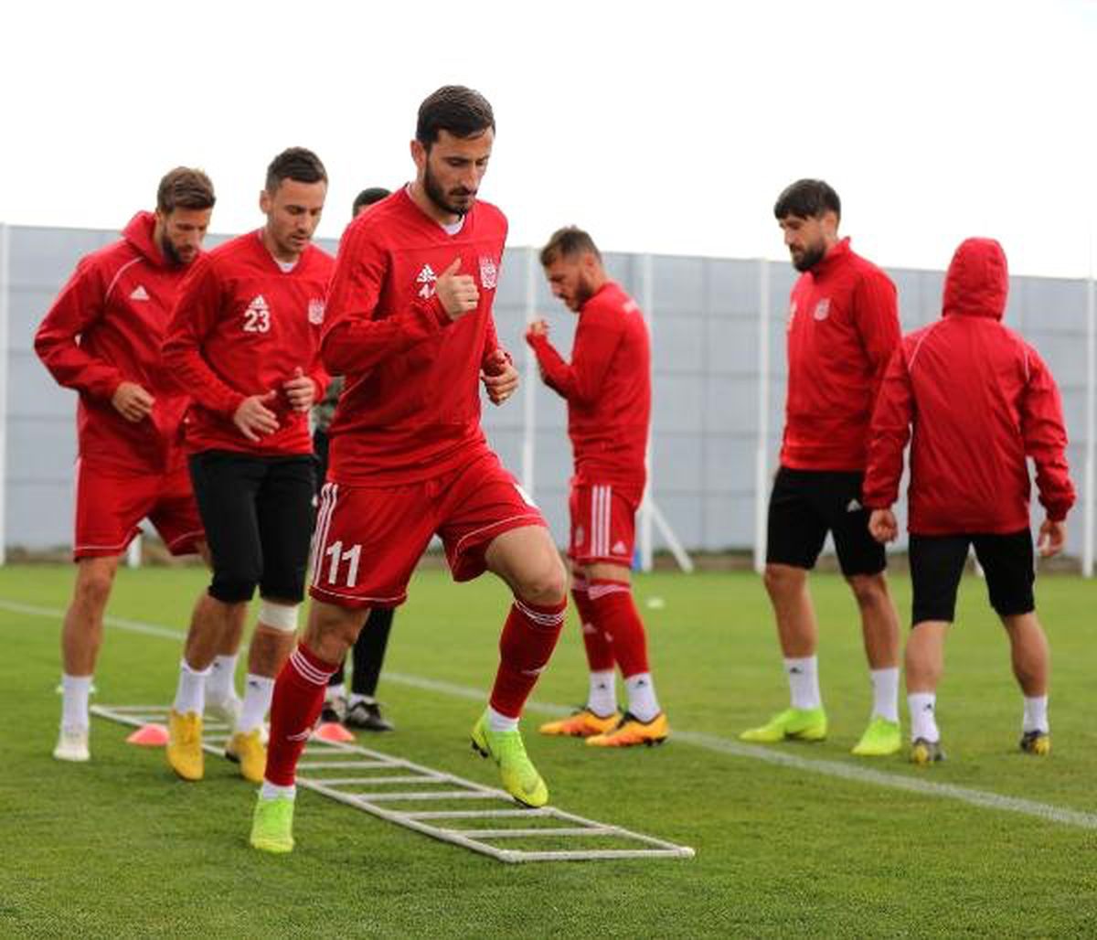 Sivasspor, Başakşehir Maçı Hazırlıklarını Sürdürdü