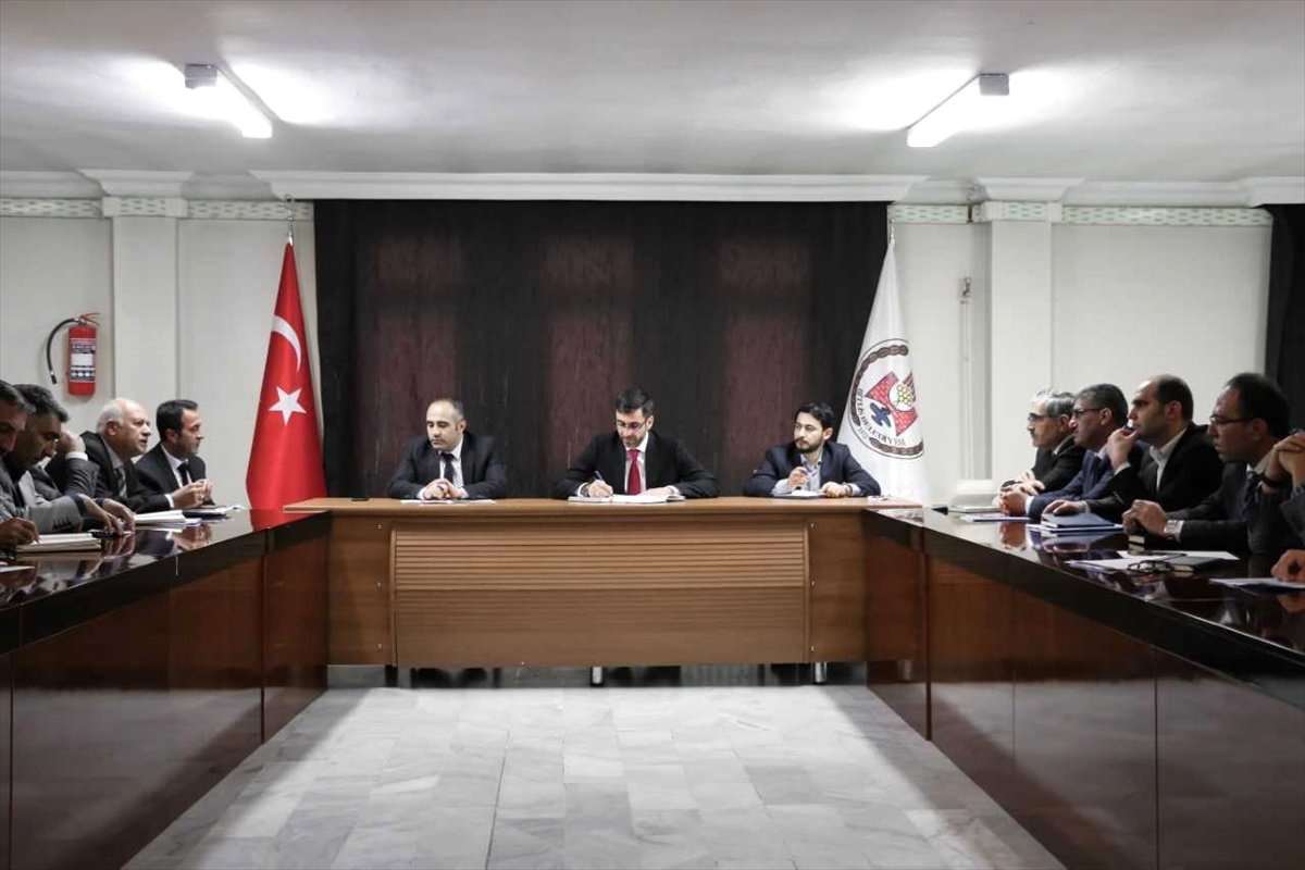 Tanğlay, Birim Amirleriyle Toplantı Yaptı
