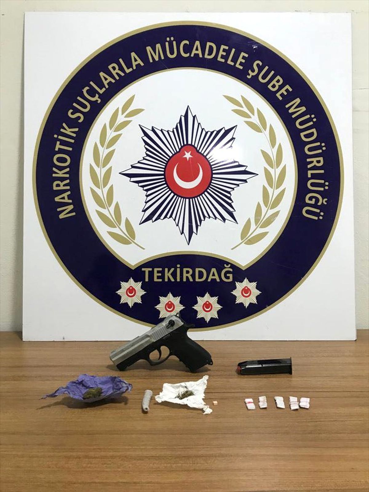 Tekirdağ\'da Uyuşturucu Operasyonu