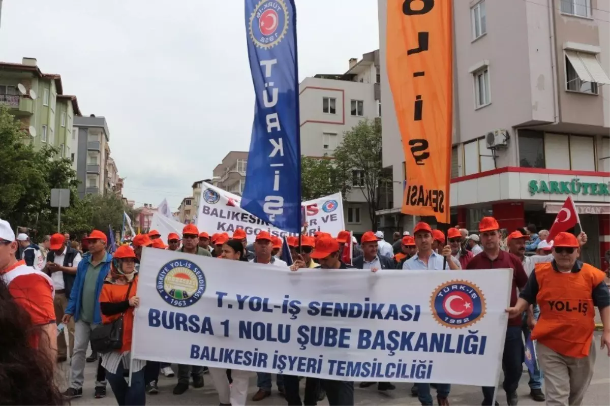 1 Mayıs Bayram Havasında Kutlandı