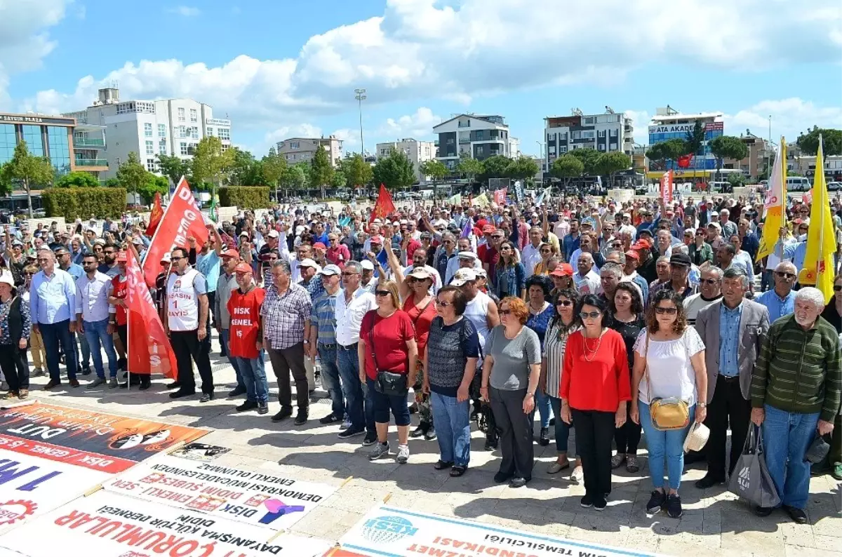 1 Mayıs İşçi Bayramı Didim\'de Kutlandı