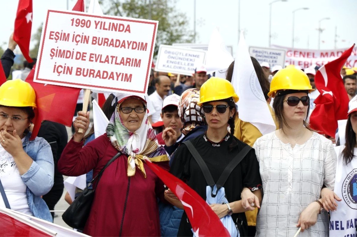 1 Mayıs Zonguldak\'ta Büyük Bir Katılımla Kutlandı
