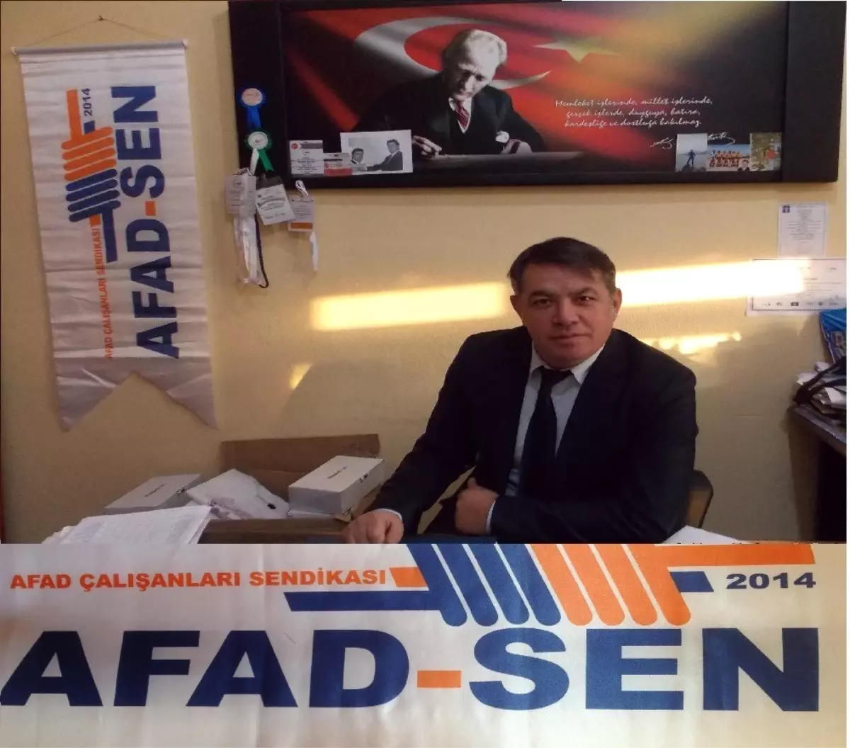 Afad-Sen Genel Başkan Yardımcısı Öztürk\'ten \'1 Mayıs\' Mesajı