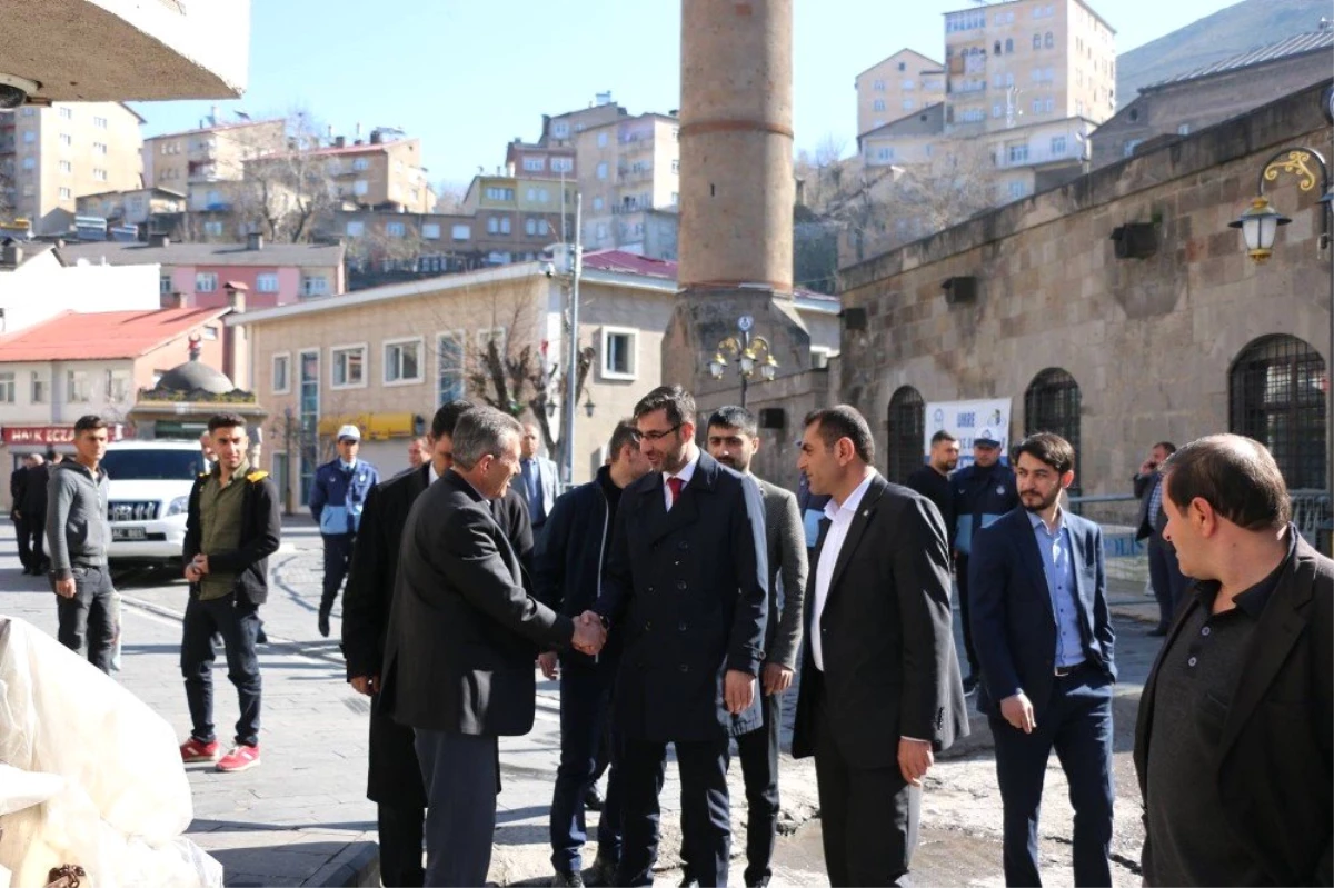 Bitlis Belediyesi Başkan Tanğlay\'dan Esnaf Ziyareti