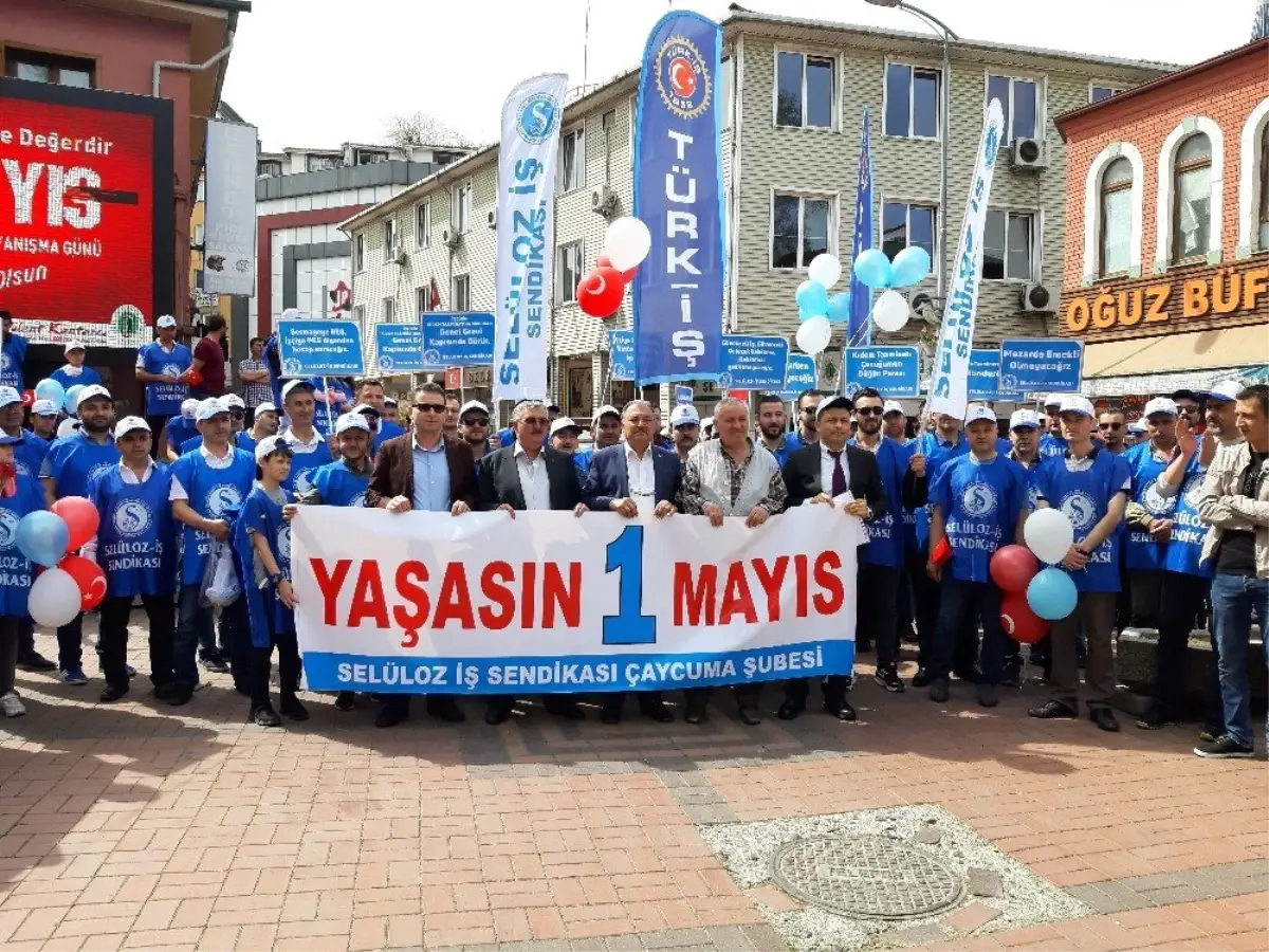 Çaycuma \'Da 1 Mayıs Emek ve Dayanışma Günü