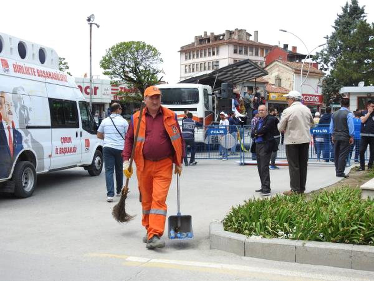 Çorum\'da, 1 Mayıs Kutlandı