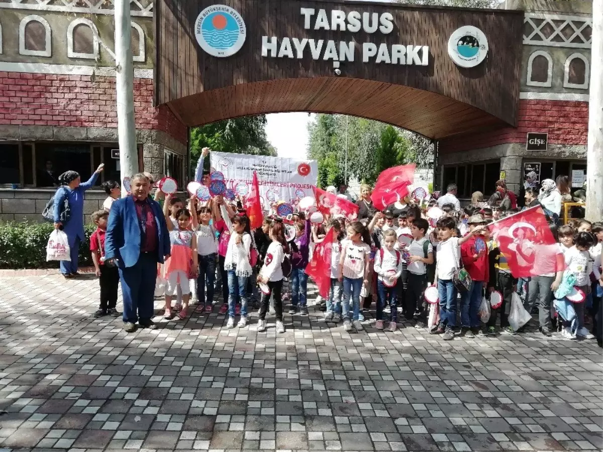 Dezavantajlı Çocuklar Tarsus Hayvanat Bahçesini Gezdi