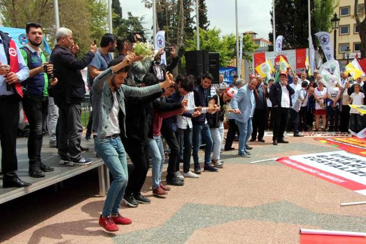 Gaziantep\'te 1 Mayıs Kutlandı