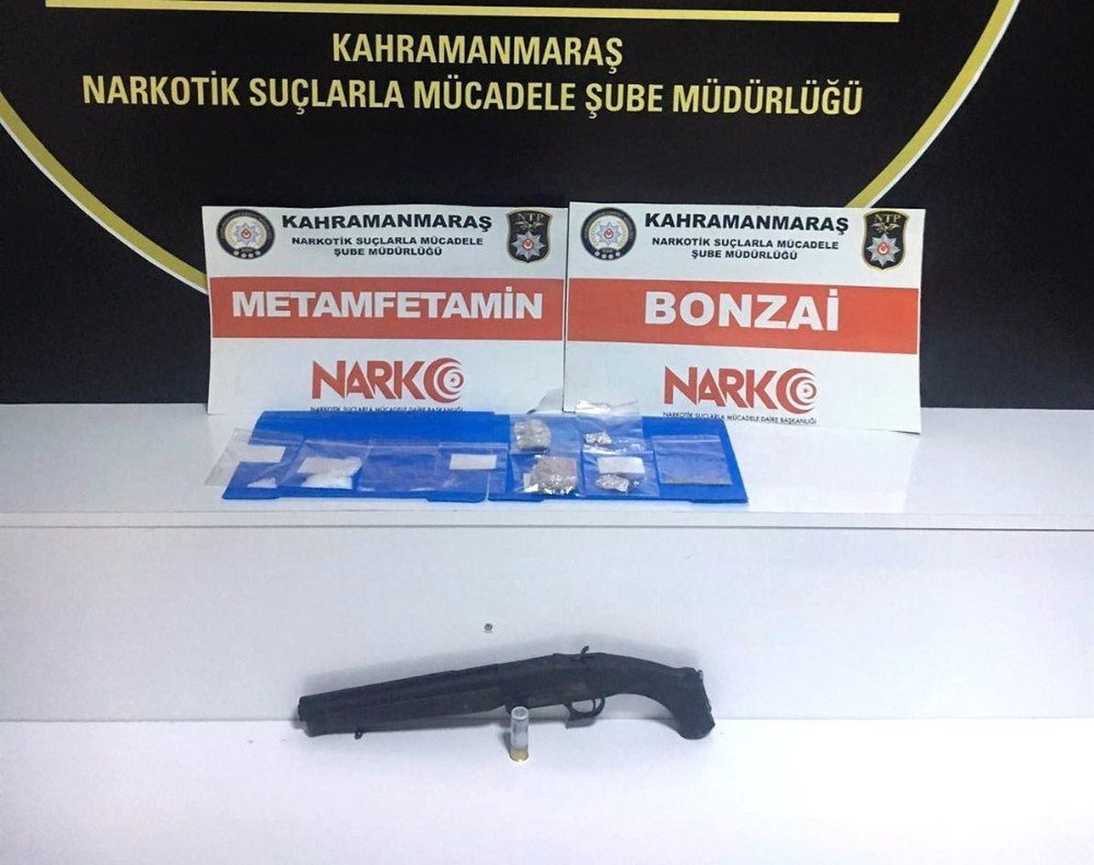 Kahramanmaraş\'ta Uyuşturucu Operasyonunda 5 Tutuklama