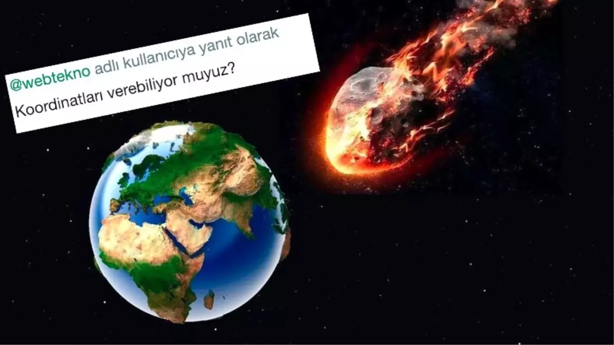 Nasa\'nın "Göktaşı Geliyor" Haberine Webtekno Takipçilerinden Gelen 10 Komik Yorum