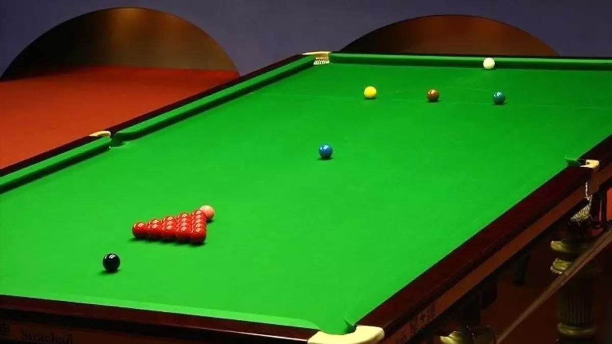 Snooker spikerlerinden Crucible panoraması