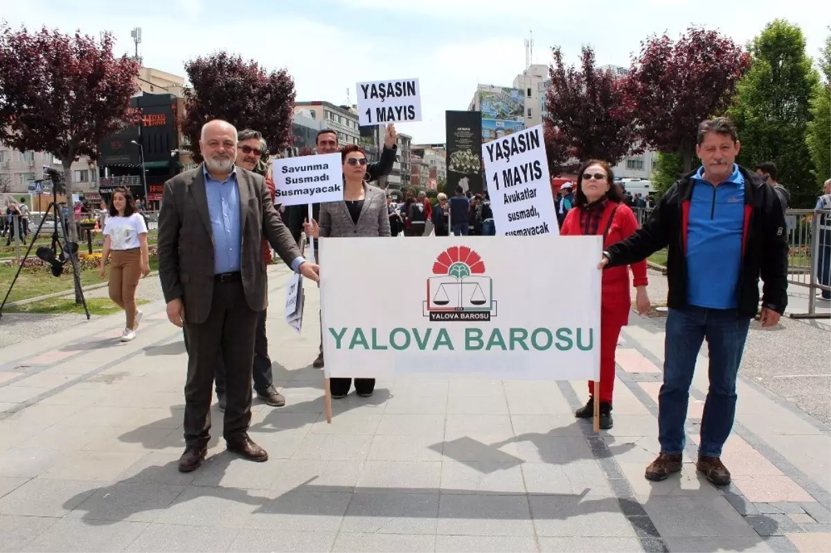 Yalova\'da 1 Mayıs\'a Sönük Kutlama