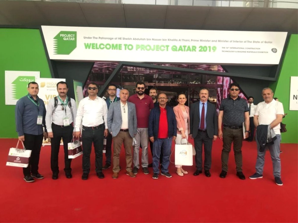 Atso İnşaat Sektörü Temsilcileri "Project Katar" Fuarına Katıldı