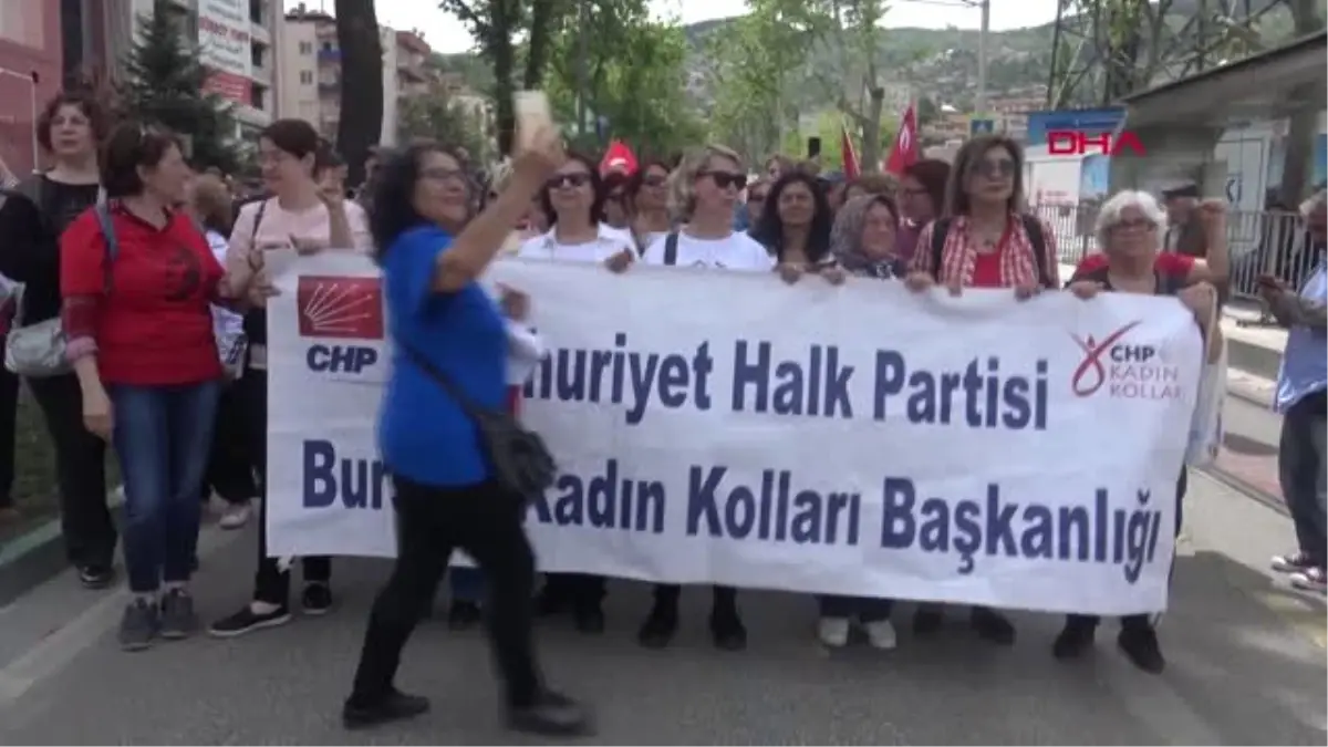 Bursa\'da 1 Mayıs Kutlandı