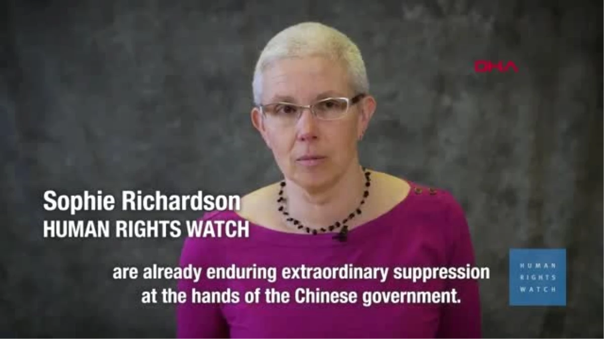 Dha Dış - İnsan Hakları İzleme Örgütü Çin, Sincan\'da Müslümanları \'Uygulama\' ile İzliyor